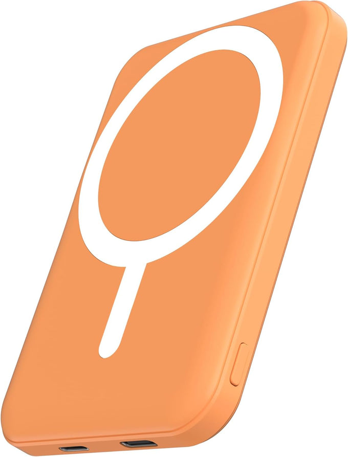 podoru for MagSafe Power Bank 5000mAh, Ultra-Slim Magnetic Portable Charger