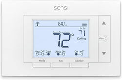 Sensi Smart Thermostat, Wi-Fi, DIY, Alexa, Energy Star Certified, ST55