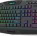 Redragon K521KS Wireless Gaming Keyboard, Tri-Mode BT/2.4G/USB-C RGB Mechanical Feeling Keyboard with Multimedia Keys, 4000mAh Battery, Anti-Ghosting, Compatible with PC - Upgrade