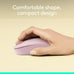 Logitech M196 Compact Ambidextrous Bluetooth Wireless Mouse - Rose