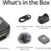 DJI Mic Mini Transmitter (Infinity Black), Ultralight, Detail-Rich Audio