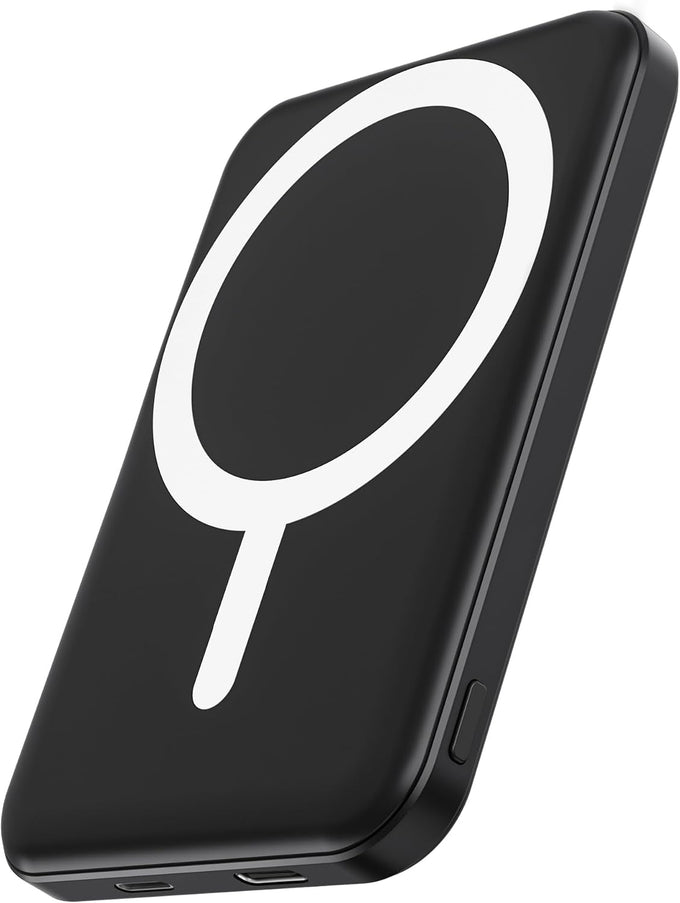 podoru for MagSafe Power Bank 5000mAh, Ultra-Slim Magnetic Portable Charger