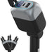 87W Retractable Car Charger, Cigarette Lighter USB Charger for iPhone 17