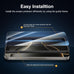 NEW'C for iPhone 16 Pro Screen Protector + Camera Lens Protector + Tool