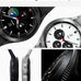 Samsung Galaxy Watch 4 Classic 42mm Smartwatch with ECG Monitor Tracker for Health Fitness Running Sleep Cycles GPS Fall Detection Bluetooth US Version, Black (Renewed)