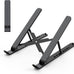 Tonmom Laptop Stand for Desk, Adjustable Laptop Riser, Black