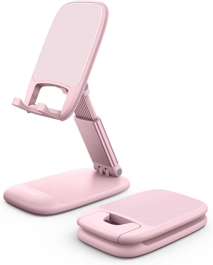 Lamicall Cell Phone Stand for Desk, Height Angle Adjustable Phone Holder