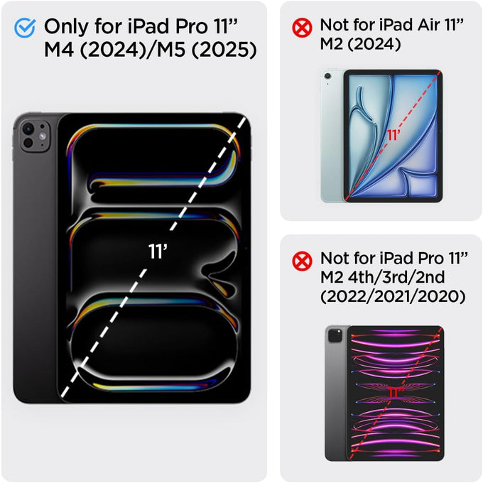 Spigen GlasTR EZ FIT Screen Protector for iPad Pro 11" M4, M5 (2024, 2025)