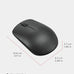 Lenovo 530 Wireless Mouse – Full Size Computer Mouse for PC, Laptop, Windows Computer - 2.4 GHz Nano USB Receiver - Ambidextrous Design - 12 Months Battery Life – Cordless
