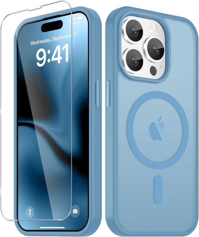 YENAPOON for iPhone 17e Case, iPhone 16e Case, Magnetic Cover, Black