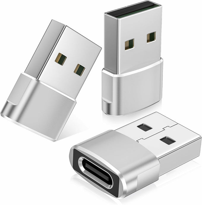 Basesailor USB to USB C Adapter,USBC Female to USB A Male Charger Adapter