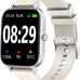 Smart Watch for Men Women SmartWatch 1.83" for iPhone Samsung Android Phone Compatible, Fitness Tracker Watch with Pedometer, Heart Rate/Sleep Monitor, Blood Oxygen, IP68 Waterproof