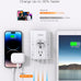 One Beat Surge Protector Wall Outlet Extender,3-Sided Outlet Splitter 1680J