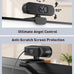 1080P Webcam with Mic, Privacy Cover, Mute Button for PC/Laptop