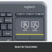 Logitech K400 Plus Wireless Touch TV Keyboard for PC-Connected TV - Black
