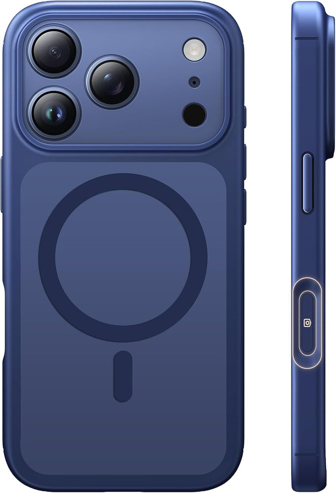 TAURI for iPhone 18 Pro Case, Compatible with MagSafe, Burgundy