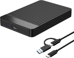750GB Ultra Slim Portable External Hard Drive 2.5'' HDD USB 3.1 Type-C Storage for PC, Mac, Laptop