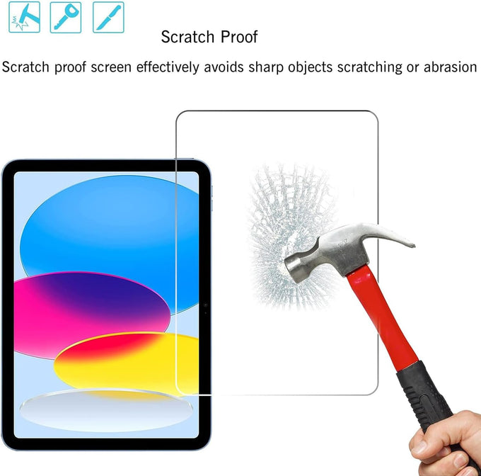 Ailun 2Pack Screen Protector for iPad A16 2025 11th 11"/10th Gen 2022 10.9"