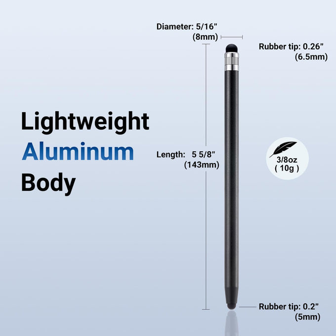 LINFANC 12Pcs Stylus Pen for Touchscreen Stylus Pen for iPad iPhone Android