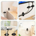 10 Pack Adhesive Cable Clips, Adjustable Cable Management Clips Black