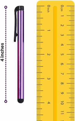 TCD 100 Pack Stylus Pen Set - Touch Screen Devices, Thick Rubber Tip, Multi