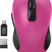 WisFox 2.4GHz Wireless Mouse for Laptop, Ergonomic 6-Button Design, Grey