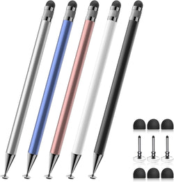 Bopomofo Stylus(5 Pcs),2-in-1 Stylus Pen for Touchscreen,Stylus Pen