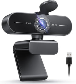 EMEET C60E 4K Webcam for Streaming & Gaming，PDAF Autofocus