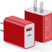 [2 Pack] 20W USB C Charger Block Fast Charging Dual Ports Adapter