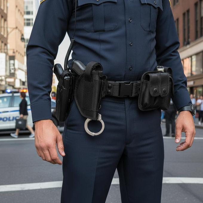 Police Security Duty Belts Correctional Officers Ultility Cop Costume Belt Law Enforcement for Women Men Hunting