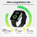 Smart Watches for Men Android & iPhone, 1.8" HD Alexa Built-in Smartwatches Fitness Tracker Watch with Bluetooth Calls, IP68 Waterproof, Heart Rate/Sleep/SpO2 Monitor, 110 Sport Modes - Black