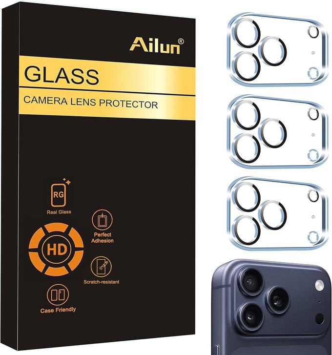 Ailun 3 Pack Camera Lens Protector for iPhone 17 Pro