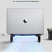 Thibault Aluminum Laptop Stand for Desk - Cooling Ergonomic Design - Fits MacBook Air Pro/DELL/HP/Lenovo/ThinkPad/Alienware - 13/14/15.6/16 -Easy Assembly- Ventilated Laptop Stand for Optimal Airflow