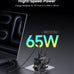 GravaStar 65W GaN Robot USB-C Charger with 3 Ports