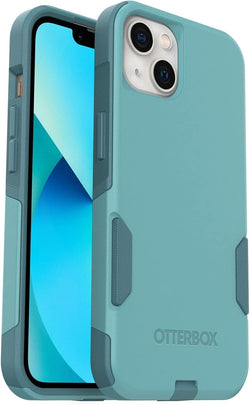 OtterBox iPhone 13 (ONLY) Commuter Series Case - RIVETING Way, Slim & Tough, Pocket-Friendly, with Port Protection Teal