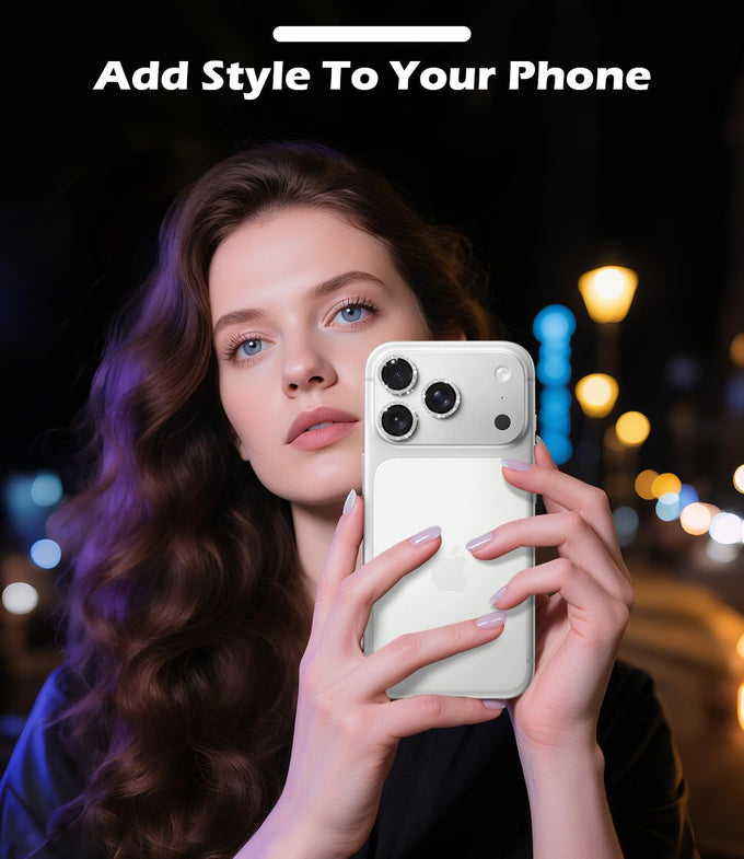 imluckies Camera Lens Protector for iPhone 17 Pro/iPhone 17 Pro Max