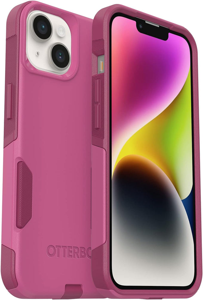 OtterBox iPhone 14 & iPhone 13 Commuter Series Case - BLACK , slim & tough, pocket-friendly, with port protection