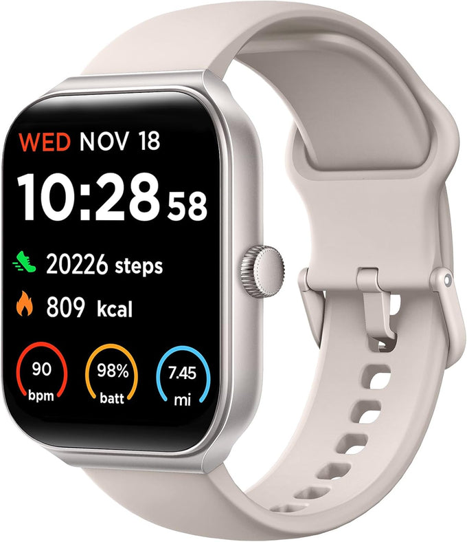 1.95" Smart Watch for Women with ALEXA, Fitness Watch for Android iOS Phone