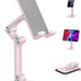 OCYCLONE Phone Stand for Desk, Foldable Cell Phone Stand Holder, Black