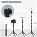 Liphisy 64” Tripod for Cell Phone & Camera with Remote and Phone Holder