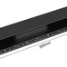 Portable Laptop Wedge Airflow Cooling Stand, Aluminium Laptops Feet Legs Improved Ergonomics, Stability, and Versatility - Compatible with MacBook and All Laptop, with Ruler