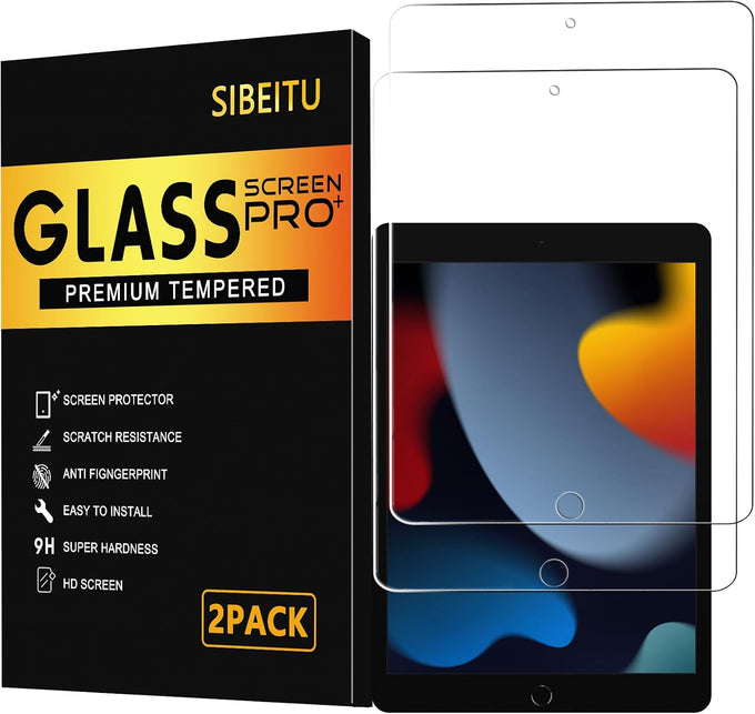 SIBEITU 2 Pack Screen Protector for iPad A16 11th 2025 /10th Gen 10.9" 2022