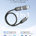 ORICO 256GB Portable SSD with 2 in 1 USB C/A Cable, Up to 460MB/s,Black