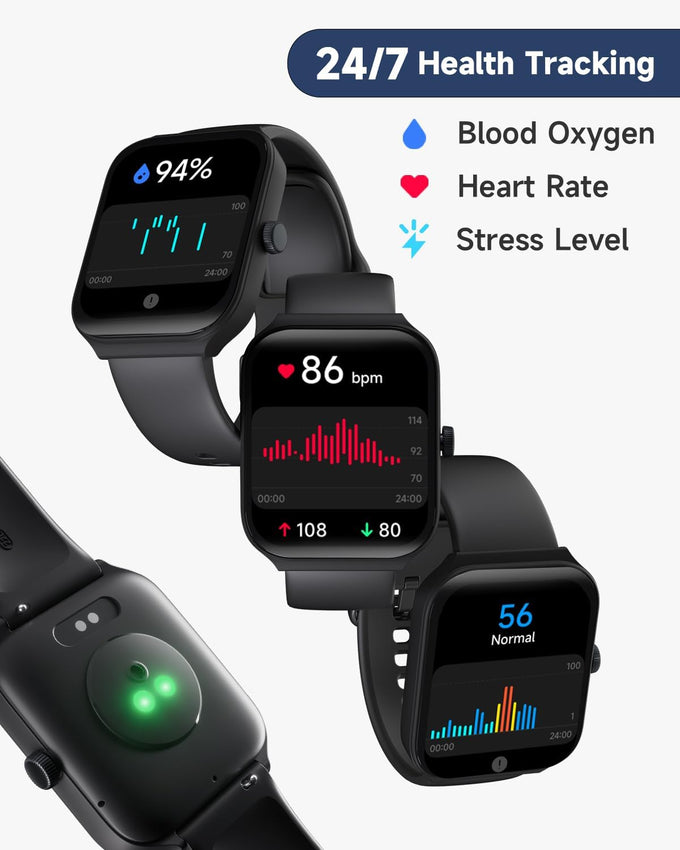 1.95" Smart Watch for Men Women with ALEXA, Fitness Watch for Android iOS