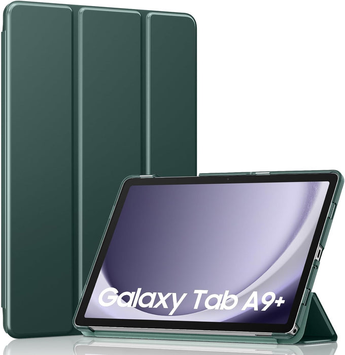 MoKo Slim Case for Samsung Galaxy Tab A11+ Plus/ A9+ Plus 11 Inch, Black