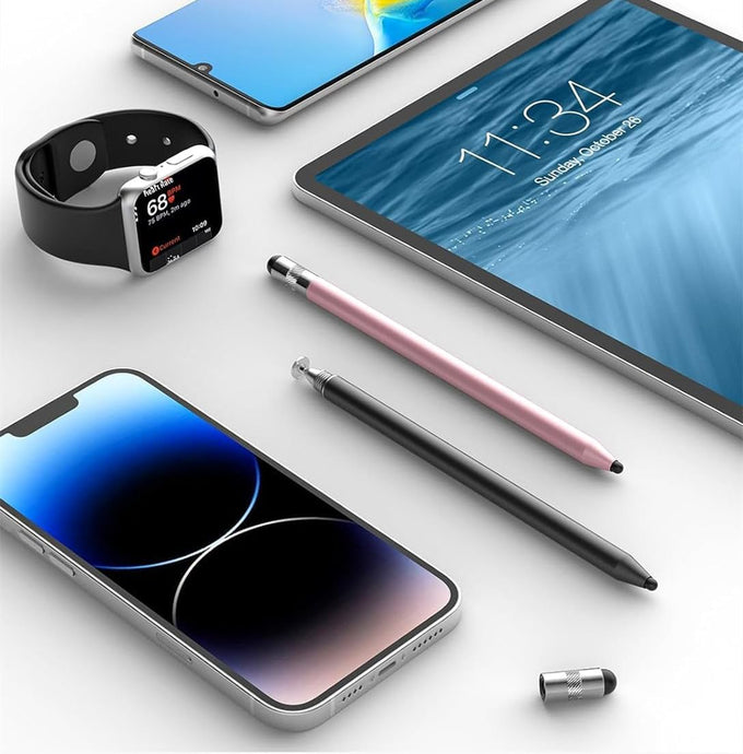 MEKO Stylus Pen for Touchscreen, 3-in-1 Universal iPad Stylus