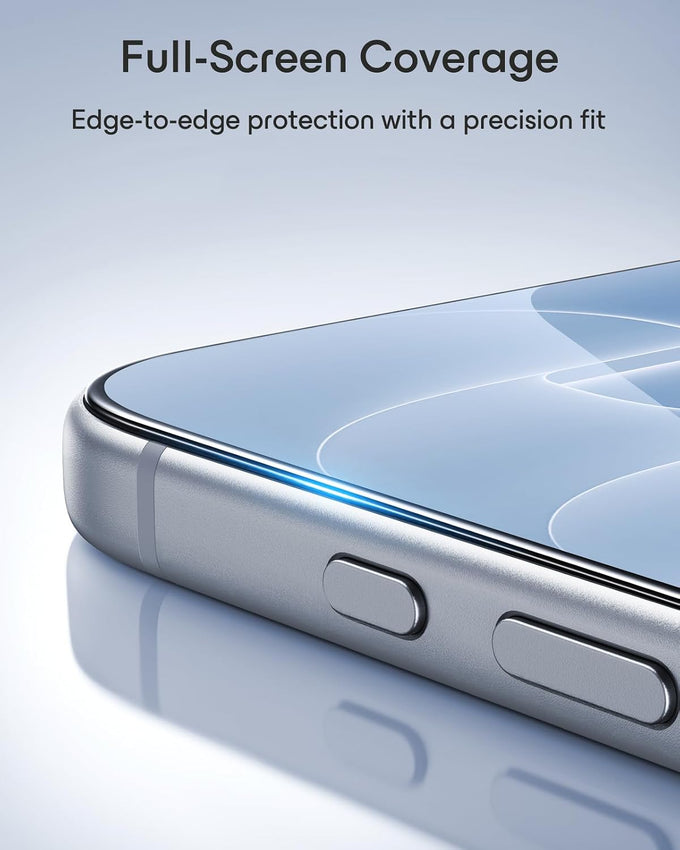 ESR 3 Pack for iPhone 18 Pro Max/17 Pro Max Screen Protector, Classic