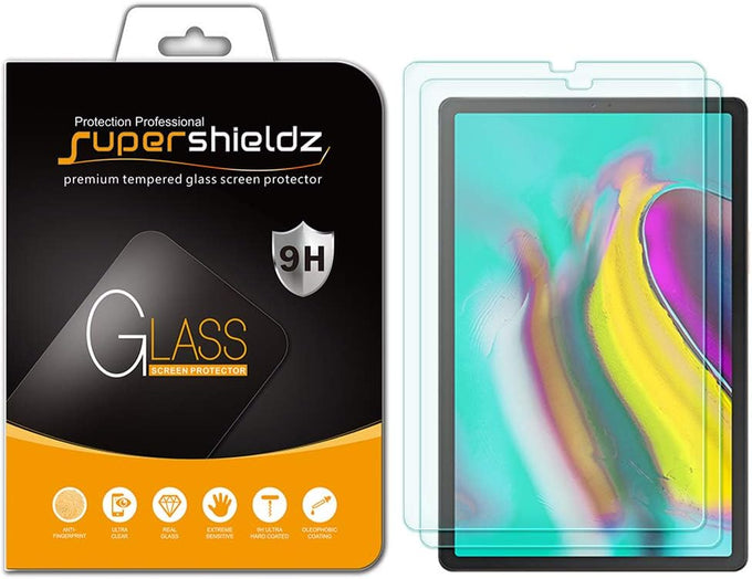 Supershieldz (2 Pack) Designed for Samsung Galaxy Tab S10 Lite / S10 FE / S9 FE (10.9 inch) / Tab S9 (11 inch) Screen Protector, (Tempered Glass) Anti Scratch, Bubble Free