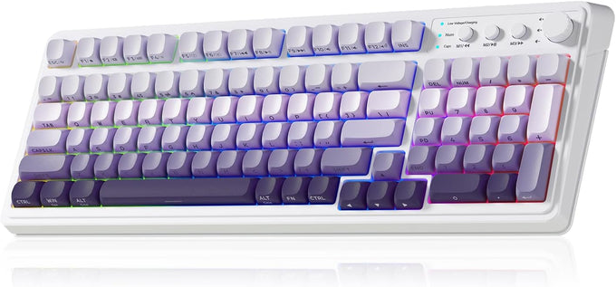 AULA S99 Wireless Keyboard,99 Key Computer Gaming Keyboards with Number Pad