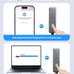NEWQ 256GB Touch Portable SSD: Encryption, Fingerprint, USB-C Connectivity